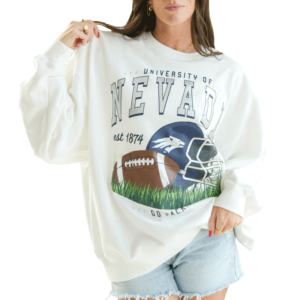 Nevada Football Oversized Crew