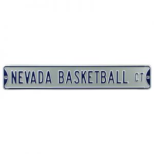Nevada Basketball Street Sign
