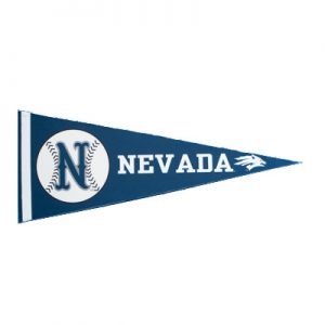 Nevada Baseball Pennant