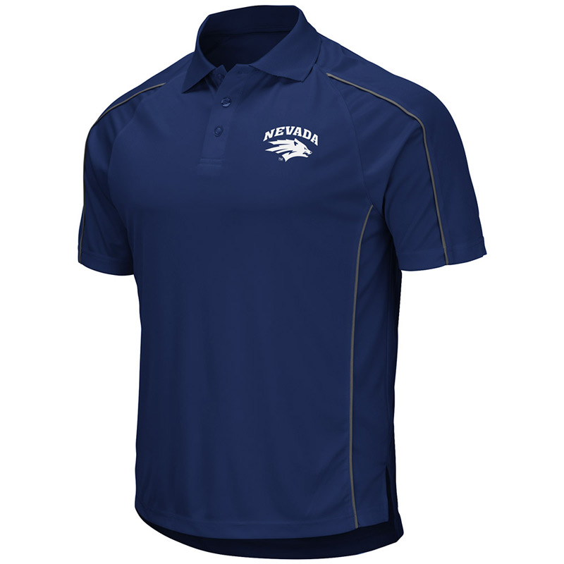 Bragging Rights Polo – Silver and Blue Outfitters